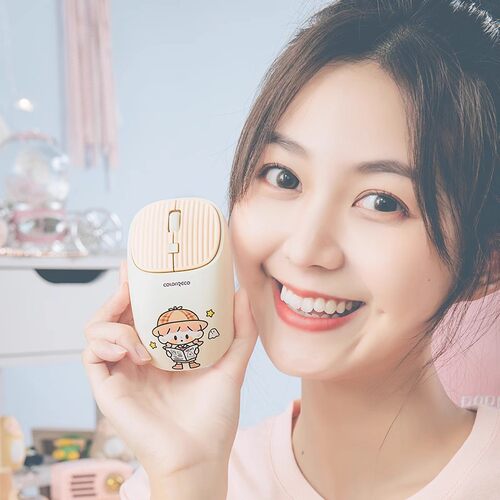 ColorReco卡乐瑞可 卓大王无线三模键盘鼠标套装办公家用女生通用