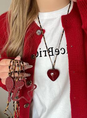 2024新款复古毛衣项链