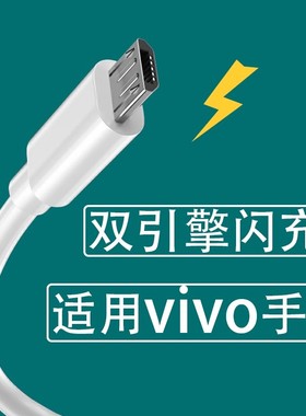 菲米斯适用vivo数据线安卓y51s y70 y3s y30手机s1 s1pro充电线u1x快充u3 u3x z5x z5i双引擎闪充2米加长