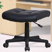 休足小电脑椅家用搁脚凳升降职员椅工作凳办公座椅脚踏换鞋 凳小巧