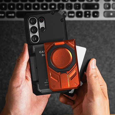 韩国vrs 三星s26ultra手机壳户外防摔壳可插卡放卡4张便携带支架