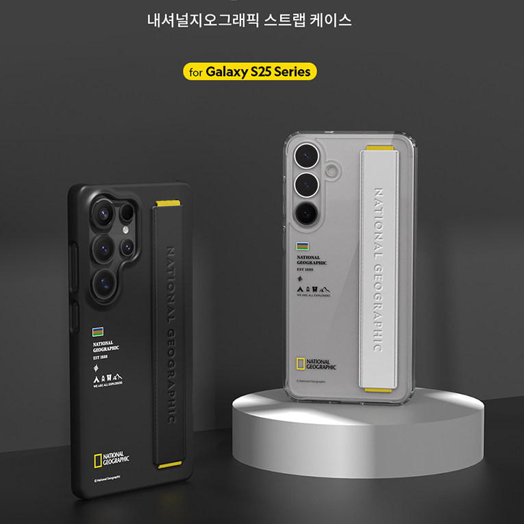 国家地理适用三星S25ULTRA手机壳超薄硬壳保护套腕带防滑时尚创意个性手机套S24ultra外壳硬壳散热手感好