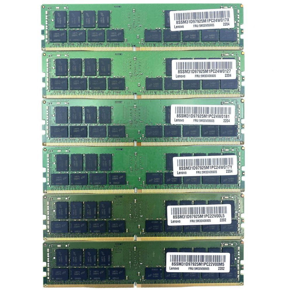 镁光32G2RX43200工作站内存