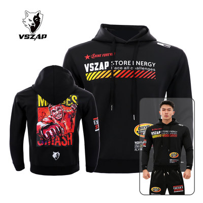 VSZAP蓄力待发搏击运动健身专业卫衣速干训练服泰拳击MMA踢拳