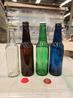 玻璃啤酒瓶空瓶300－500毫升饮料瓶棕色透明瓶白酒瓶红酒瓶果酒瓶