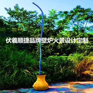 景区通天绳魔术道具酒吧舞台演艺通天绳道具古彩戏法伏羲神仙索