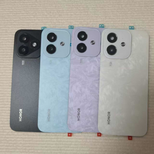 适用荣耀X60i后盖后壳电池盖.荣耀X60i后盖中框镜框镜片外片拆机