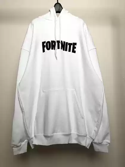 In Stock Ietements Fortnite Fortnite Retail Mall White Unisex Hoodie Sweatshirt