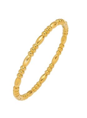 手镯女 跨境钛钢手镯时尚简约竹节手镯光面素圈新款INS风简约手环