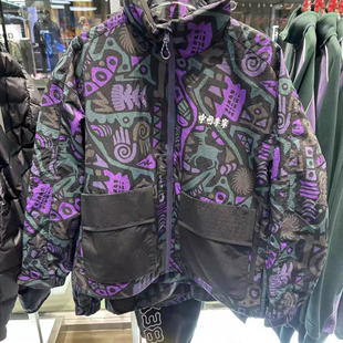 中国李宁2025秋冬新品 运动宽松百搭休闲外套AJDV331 男女同款