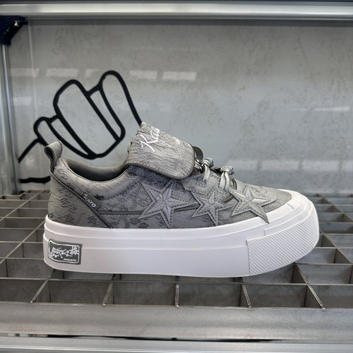 kaalixto梅花国风帆布星星鞋