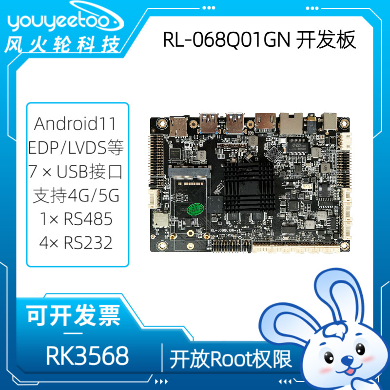 锐连RL-068Q01GN开发板RK3566