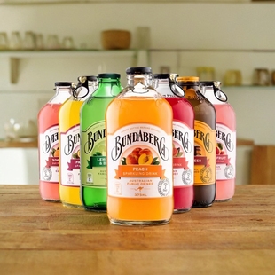 澳洲宾得宝汽水百香果干姜水bundaberg果味果汁网红饮料气泡水