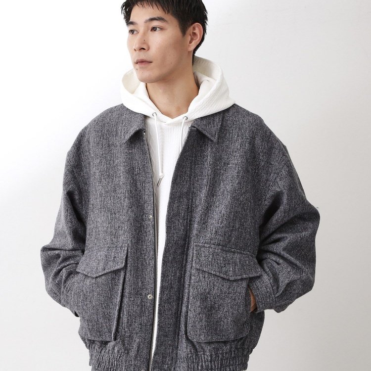 日单TK~2025秋冬男宽松飞行员夹克日系外贸原单工装口袋拉链外套,男装,牛仔外套,淘宝优惠券,粉丝福利购,淘宝优惠卷