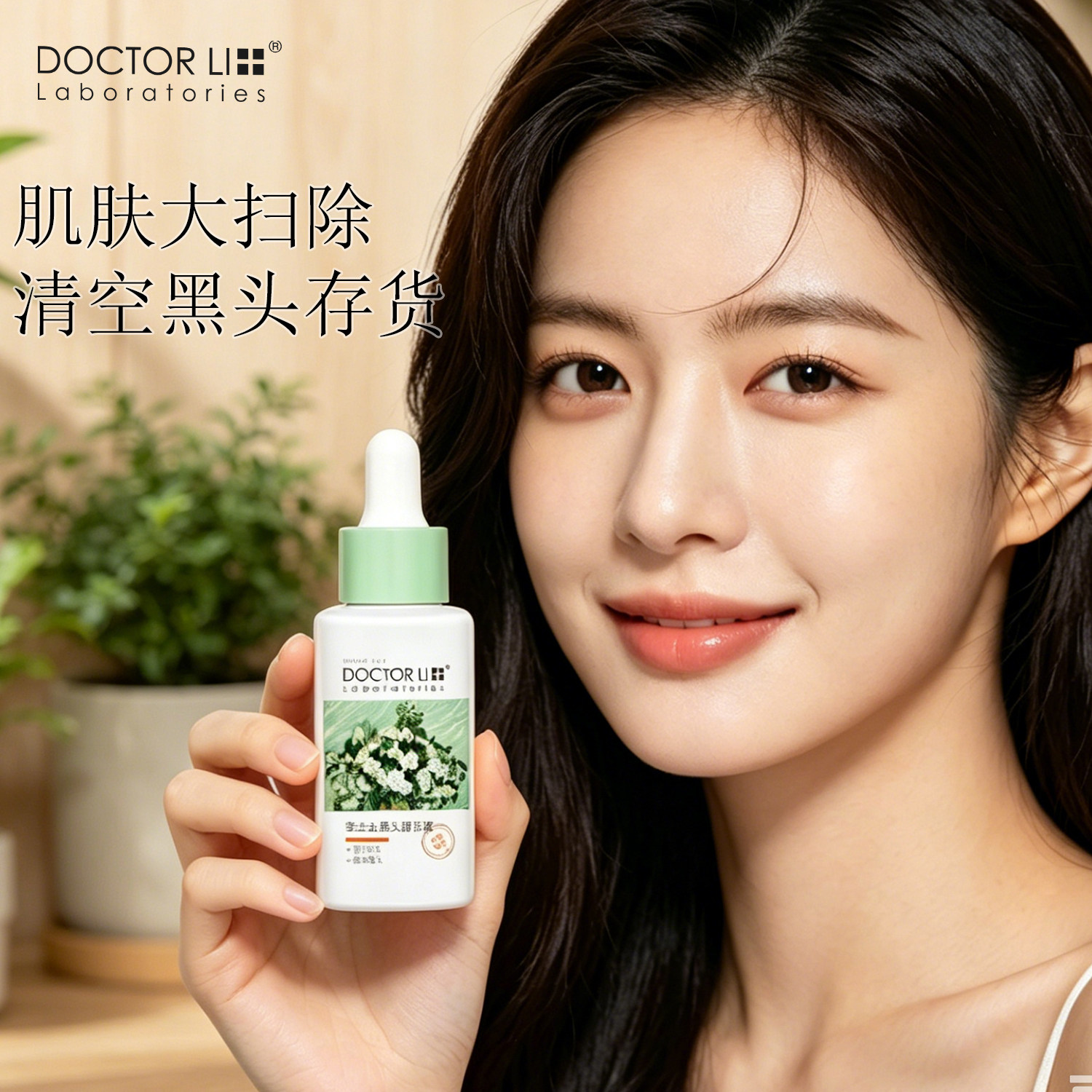 李医生去黑头导出液美容院溶解粉刺清洁清洁毛孔红鼻子黑头浮出液