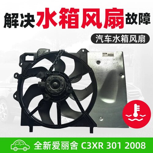 雪铁龙爱丽舍电子扇总成