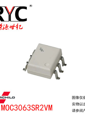 MOC3063SR2VM SOP-6 FAIRCHILD原装正品 三极与SCR输出光电耦合器