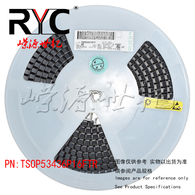 TSOP53436P16FTR VISHAY原装 红外接收机 36 kHz AGC4 Minimold
