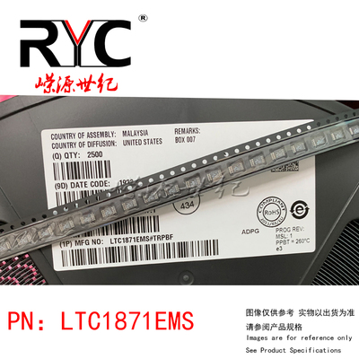 LTC1871EMS#TRPBF LTSXe3 MSOP-10 进口原装正品 开关控制器