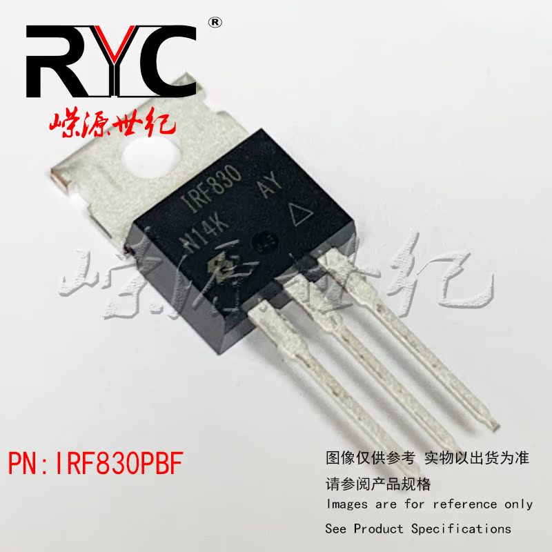 IRF830PBF TO-220AB-3 VISHAY MOSFET 通孔 N通道 500V 4.5A 74W