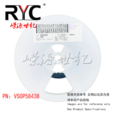 VSOP58438 QFN-8 VISHAY 遥控接收器传感器 38.0kHz-表面贴装型