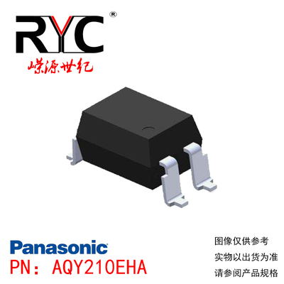AQY210EHA SOP/SMD-4 Panasonic原装正品现货 固态继电器-PCB安装
