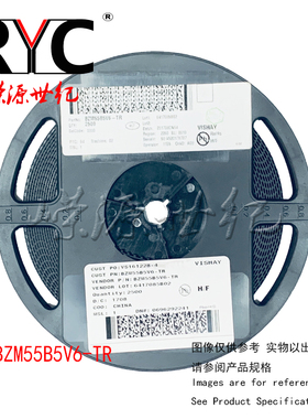 BZM55B5V6-TR MicroMELF-2 VISHAY 原装 稳压二极管5.6V 500mW 2%