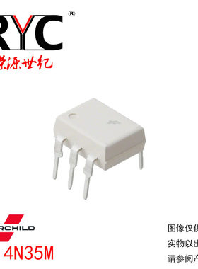 4N35M DIP-6 FAIRCHILD原装正品现货 直插 晶体管输出光电耦合器