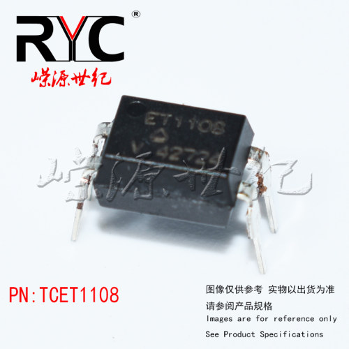TCET1108 PDIP-4 VISHAY原装 晶体管输出光电耦合器 60mA 70V