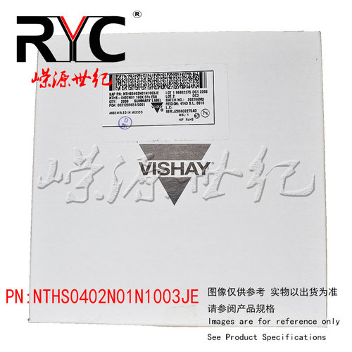 NTHS0402N01N1003JE VISHAY 威世 原装 NTC热敏电阻 100Kohms 5%