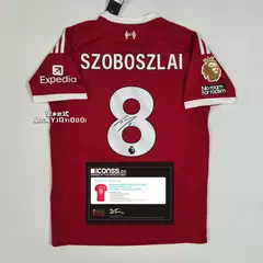 Soboslai Signed Jersey 2526 Liverpool Home Football Uniform Player/Fan Edition Signed Collection
