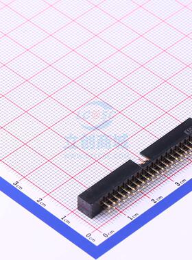 IDC连接器(牛角/简牛) 2.0-2*20P直简牛 直插,P=2mm BOOMELE(博穆