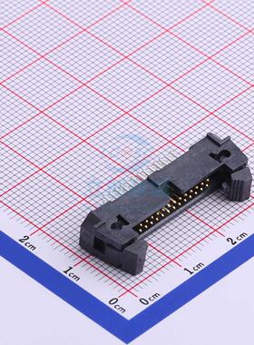 IDC连接器(牛角/简牛) 3231-26SS0BST1 直插,P=1.27mm Wcon(维峰