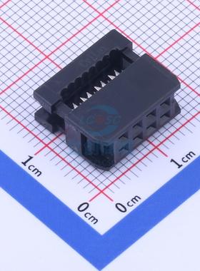 IDC连接器(牛角/简牛) CA2108SA100 P=2.54mm Cvilux(瀚荃)