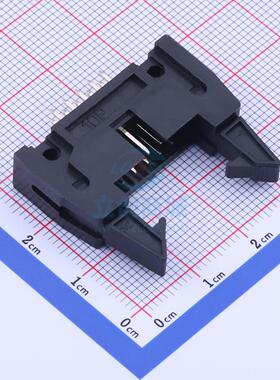 IDC连接器(牛角/简牛) X9555WV-2x05A-PTV01 直插,P=2.54mm XKB C