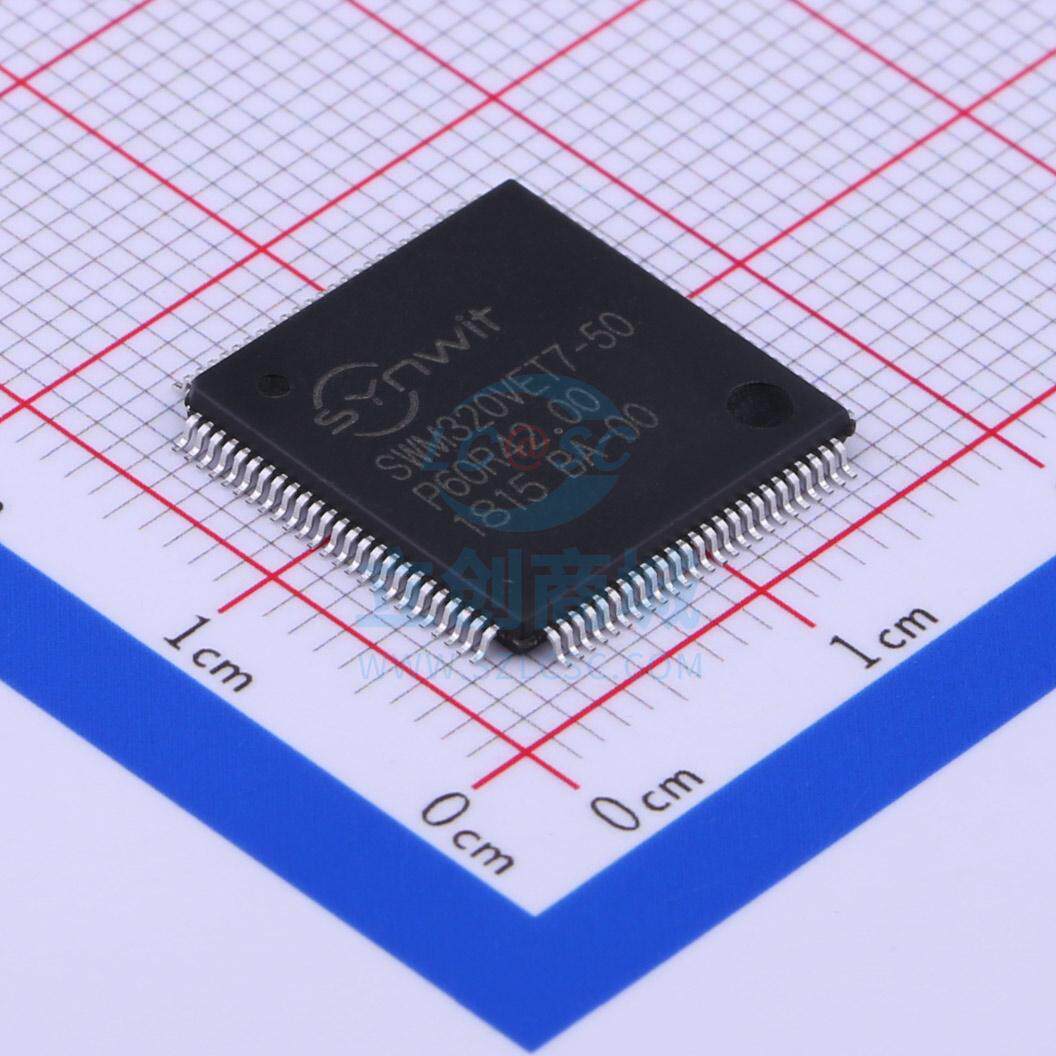 单片机(MCU/MPU/SOC) SWM320VET7-50 LQFP-100 Synwit(华芯微特)