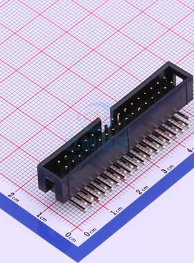 IDC连接器(牛角/简牛) 321034RG0ABK00A01 弯插,P=2.54mm JILN(锦