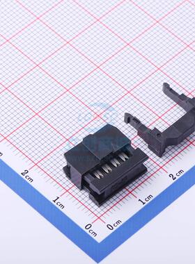 IDC连接器(牛角/简牛) 2.54-2*4P压线头 P=2.54mm BOOMELE(博穆精