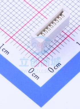 FFC/FPC连接器 1.0-1-8P 直插,P=1mm(交错脚) BOOMELE(博穆精密)