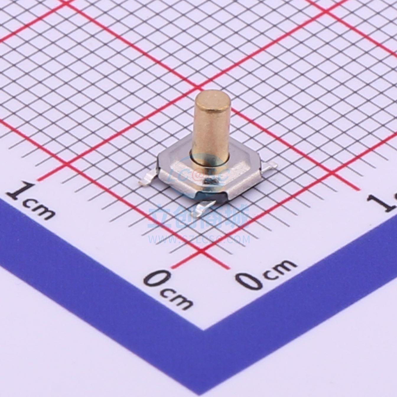 轻触开关 TS-1076S-A15B2 SMD Yuandi(元迪)