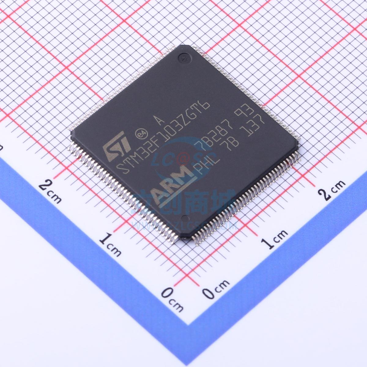 单片机(MCU/MPU/SOC) STM32F103ZGT6TR 144-LQFP ST(意法半导体)