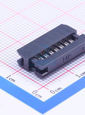 IDC连接器(牛角/简牛) I-1012214P-B000 P=2mm Ckmtw(灿科盟)