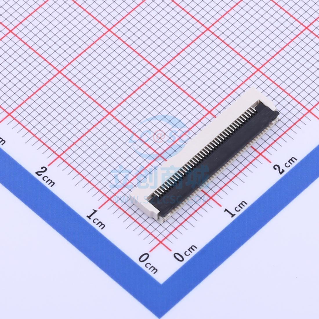 FFC/FPC连接器 AFC64-S40FIA-HF SMD,P=0.5mm JS(钜硕电子)