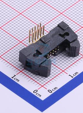 IDC连接器(牛角/简牛) 3231-10RS0BST1 弯插,P=1.27mm Wcon(维峰