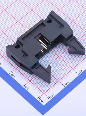 IDC连接器(牛角/简牛) 3210-10SG0BLA2 直插,P=2.54mm Wcon(维峰