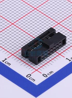 IDC连接器(牛角/简牛) 5232-14UPS0BW01 P=1.27mm Wcon(维峰电子)