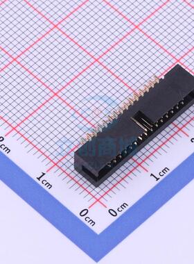 IDC连接器(牛角/简牛) X1270WV-2x15B-6TV01 直插,P=1.27mm XKB C