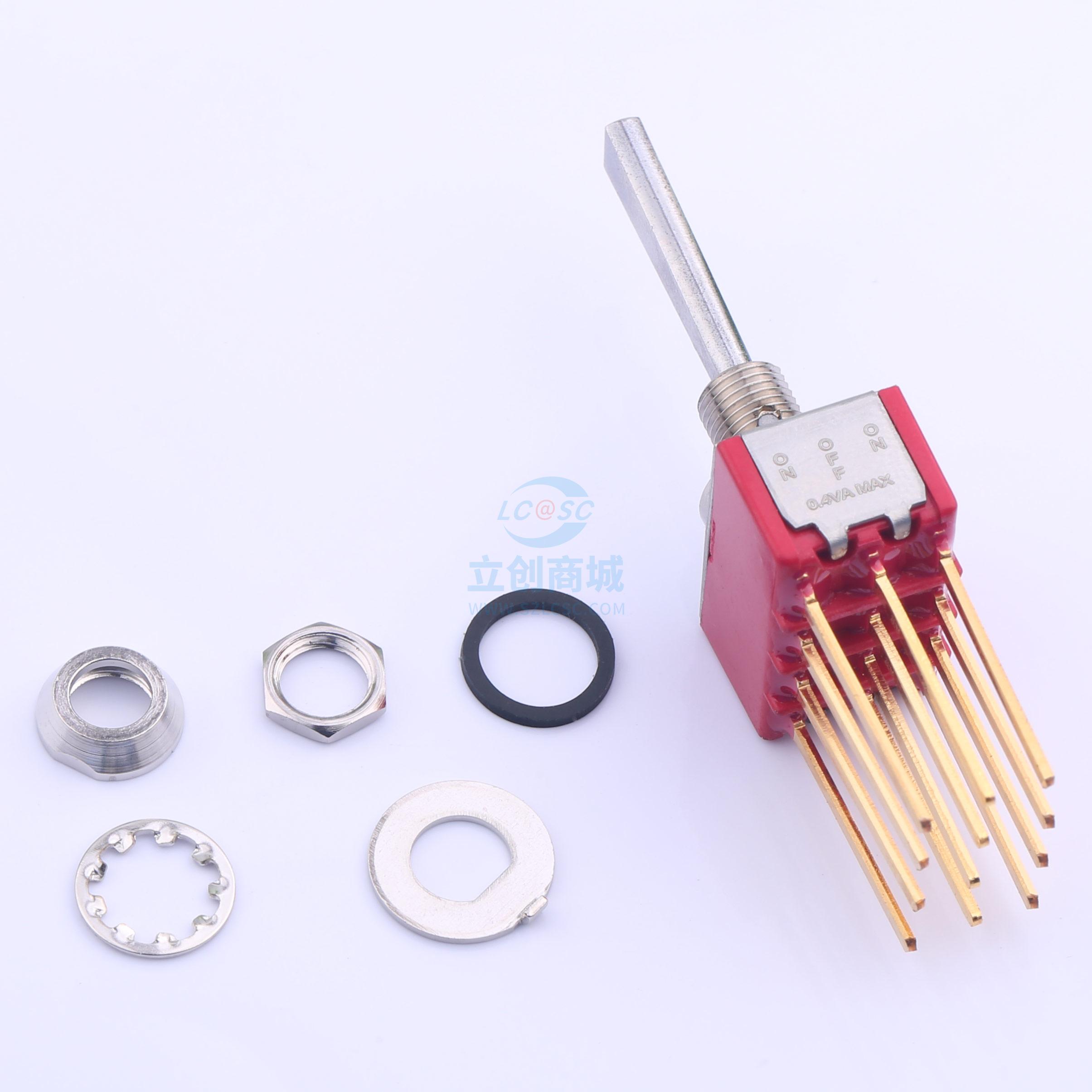 钮子开关 7403P1CWWBE 插件 C&K