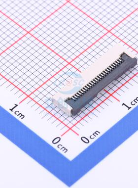 FFC/FPC连接器 0.5-24P XGXJ-H2.0 119 SMD,P=0.5mm SHOU HAN(首