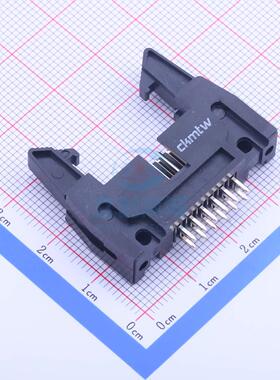 IDC连接器(牛角/简牛) B-3100S12P-A110 直插,P=2.54mm Ckmtw(灿